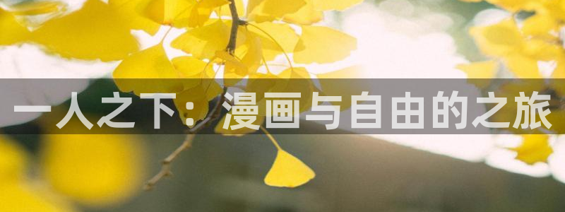 新新漫画官网正版：一人之下：漫画与自由的之旅