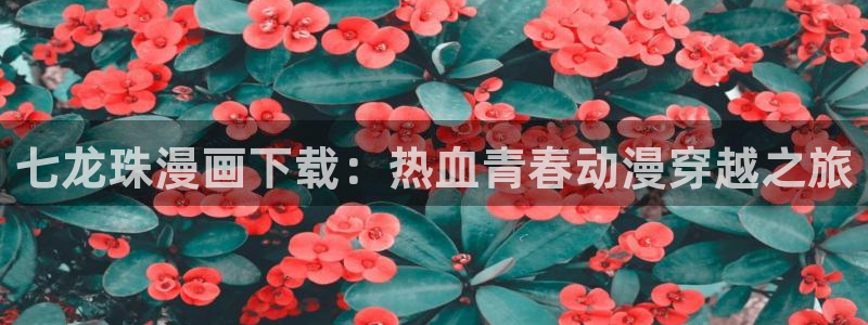 恋爱暴君漫画新新漫画：七龙珠漫画下载：热血青春动漫穿越之旅